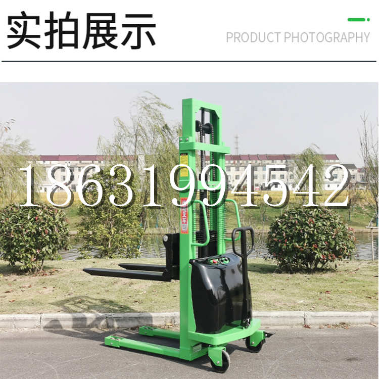 肃北蒙古族自治县电动叉车堆高车液压铲车电瓶1吨2吨站驾步行式小型全自动叉车